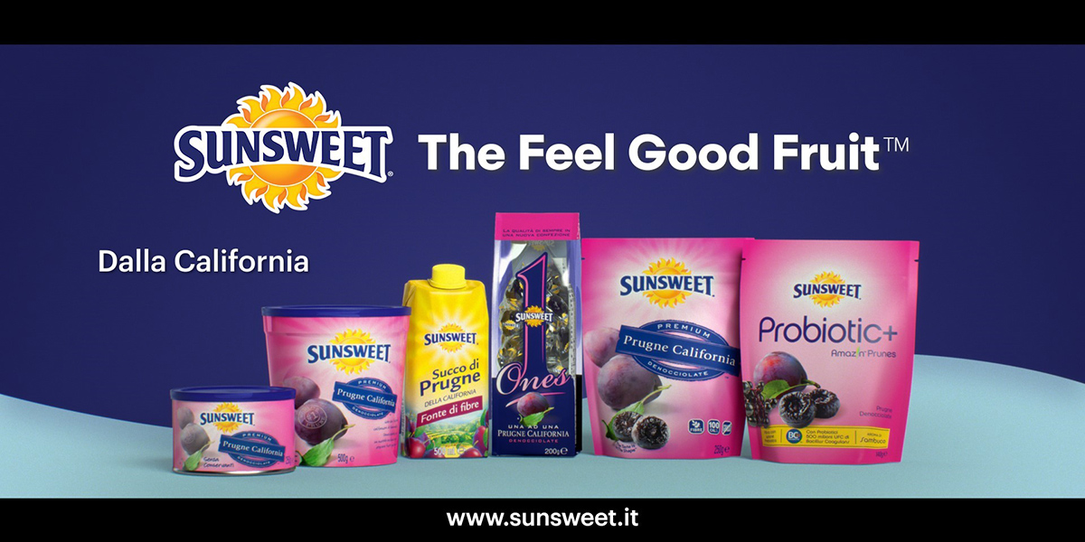 Sunsweet torna in TV con un nuovo spot